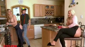 Mylfex – Spoiled Boy Pleases his Hot Mom and Step-Aunt
