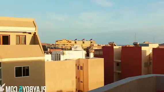 spanish latina milf babe lorena de felipe balcony striptease 1733441064